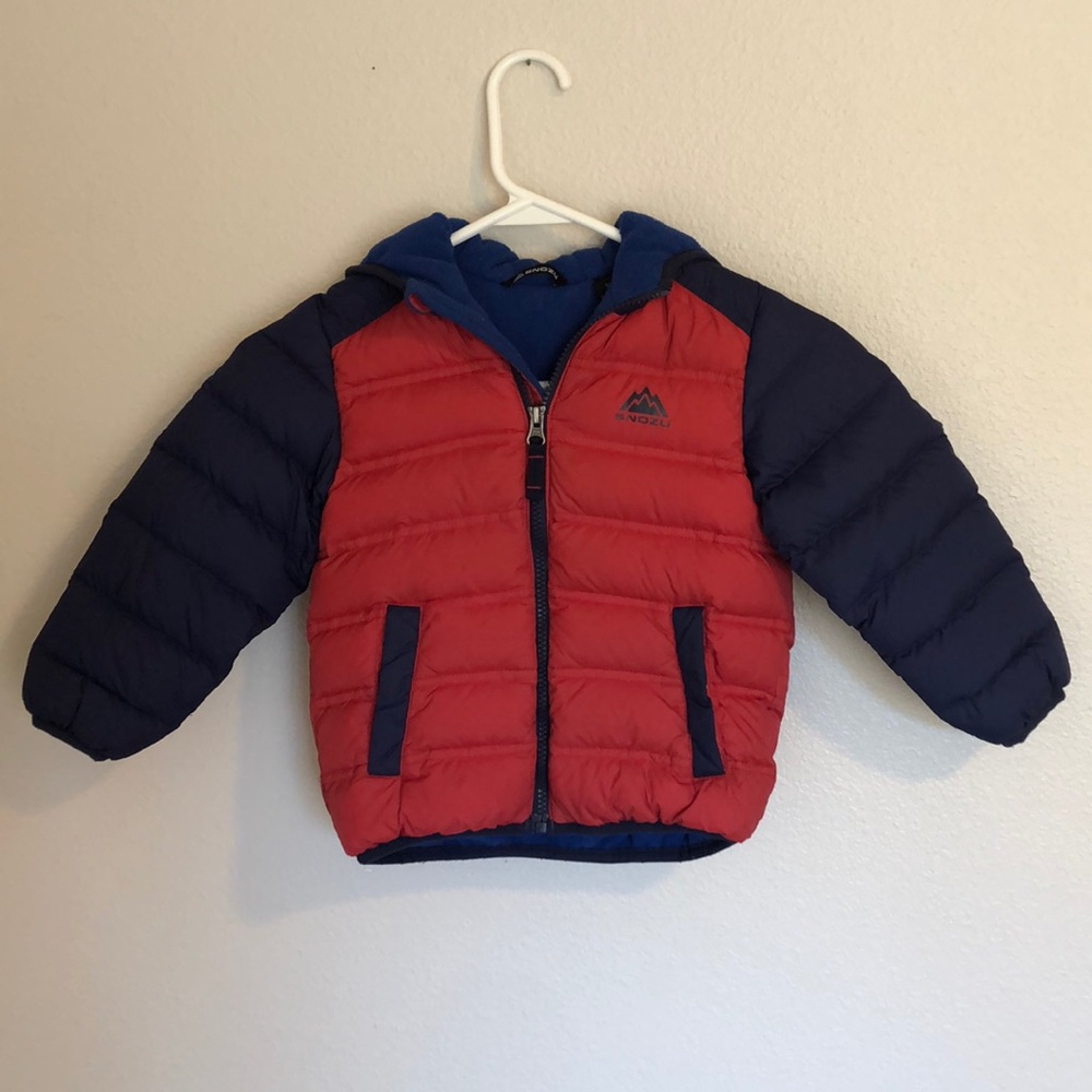 Snozu toddler down puffy coat